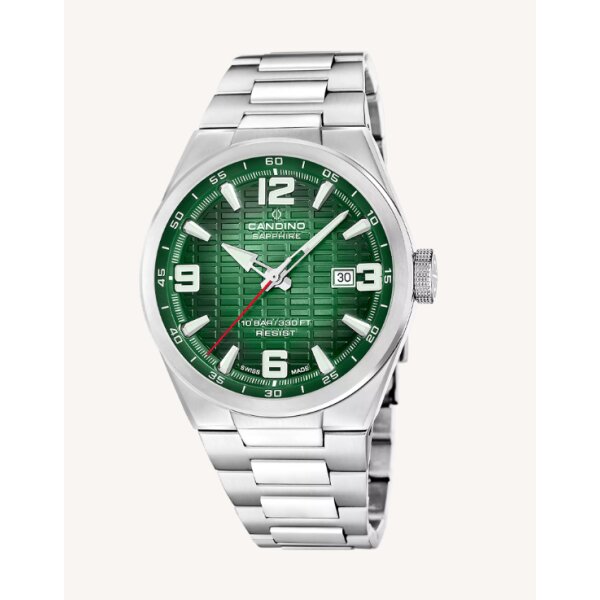 Candino Armbanduhr Saphirglas 100m wd