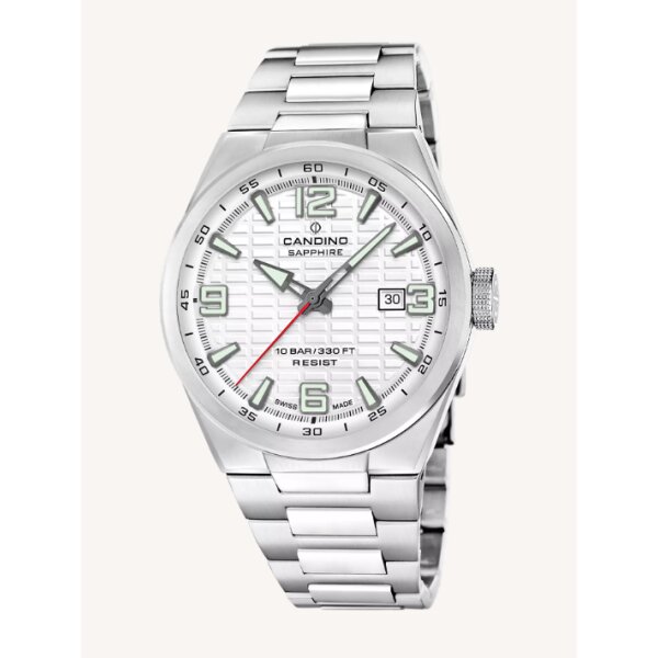 Candino Armbanduhr Saphirglas 100m wd