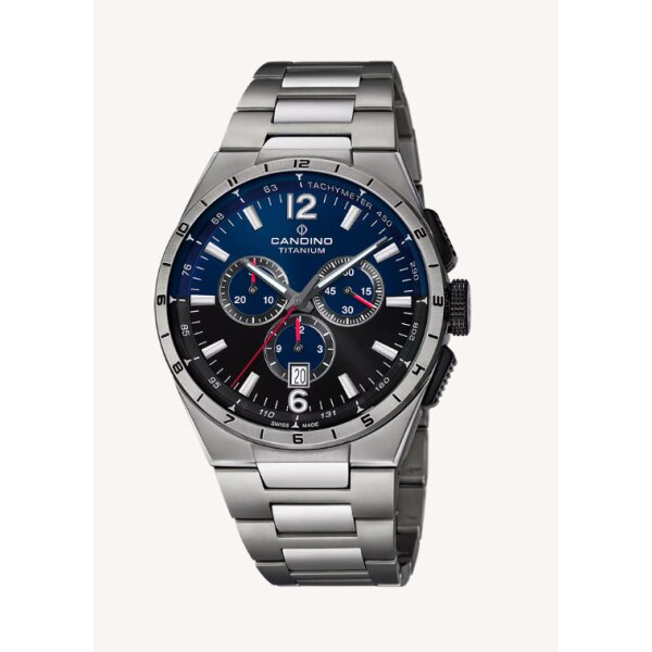Candino Armbanduhr Titan Quarz Chronograph