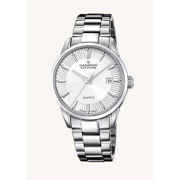 Candino Armbanduhr Quarz Saphirglas 100m