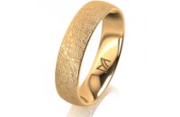 Ring 18 Karat Gelbgold 5.0 mm kreismatt