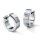 Ohrschmuck Edelstahl mit 2 Brillanten 0,03ct