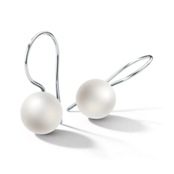 Ohrschmuck Edelstahl mit S&uuml;&szlig;wasserperle