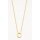 Halsschmuck 14 Karat Gelbgold Buchstabe C