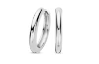 Ohrschmuck 925 Silber rhodiniert Kreolen