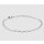 Armschmuck 925 Silber Charm-Armband Paperclip