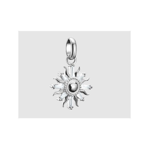 Anh&auml;nger 925 Silber Zirkonia "Sonne"