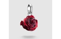 Anh&auml;nger 925 Silber Kaltemail "Rosenbl&uuml;te...