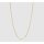 Halsschmuck 925 Silber gelbvergoldet "Paperclip"