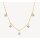 Halsschmuck 14 Karat Gelbgold mit Zirkonia