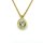 Halsschmuck 14 Karat Gelbgold Brillant 0,50ct G si
