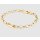 Armschmuck 925 Silber gelbvergoldet Connect