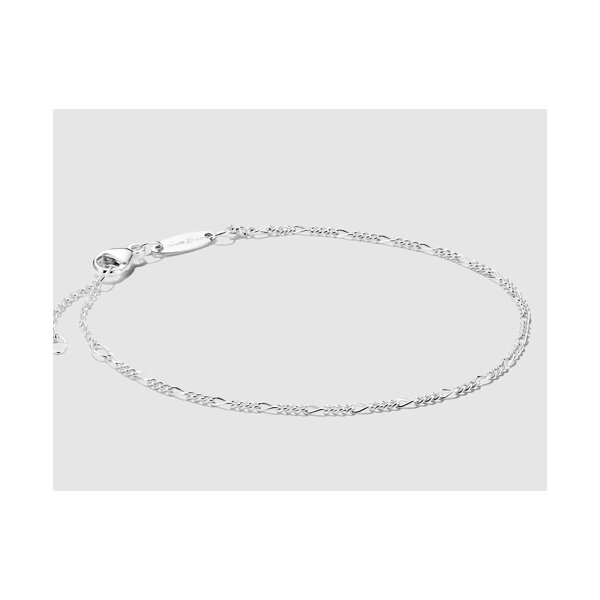 Armschmuck 925 Silber Figaro Design