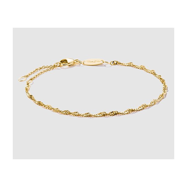 Armschmuck 925 Silber gelbvergoldet Singapur Design