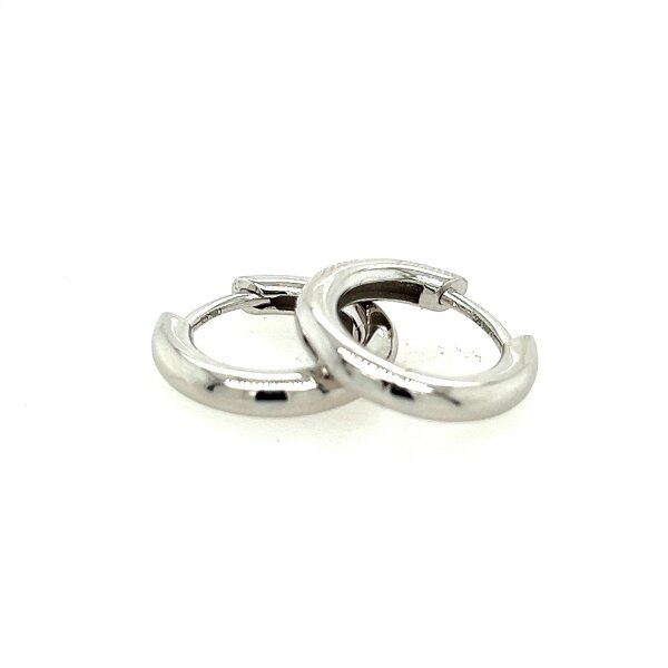 Ohrschmuck 925 Silber rhodiniert Schanierkreolen