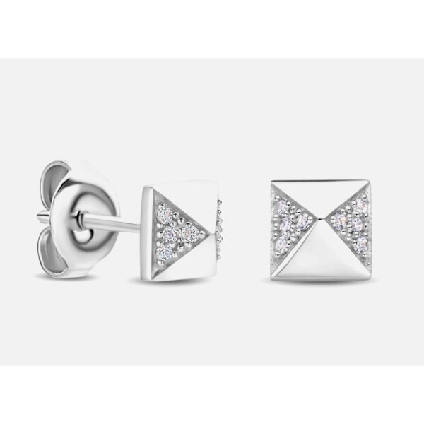 Ohrschmuck 925 Silber rhodiniert