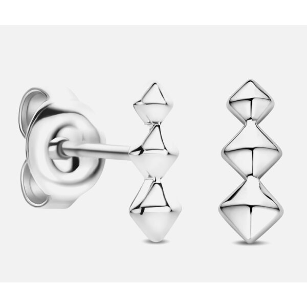 Ohrschmuck 925 Silber rhodiniert