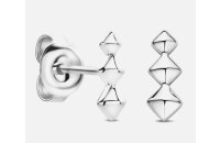 Ohrschmuck 925 Silber rhodiniert
