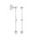 Ohrschmuck 925 Silber rhodiniert Zirkonia