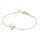 Armschmuck 925 Silber gelbvergoldet Zirkonia