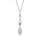 Halsschmuck 925 Silber rhodiniert 42 Zirkonia