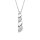 Halsschmuck 925 Silber rhodiniert 32 Zirkonia