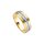 Ring 925 Silber /gelbvergoldet 22 Zirkonia