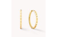 Coeur de Lion Ohrschmuck Kreolen Spikes gold Edelstahl