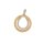 Anh&auml;nger 18 Karat Gelb/Weissgold Brillanten 0,12ct si G-H