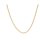 Halsschmuck 18 Karat Gelbgold Panzer hohl 47cm