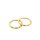 Ohrschmuck 14 Karat Gelbgold Kreolen