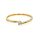 Ring 14 Karat Gelb / Weissgold Brillant 0,04ct W/Si