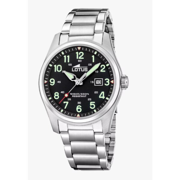Lotus Armbanduhr Edelstahl Quarz
