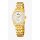 Lotus Armbanduhr Edelstahl gold Quarz