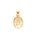 Anh&auml;nger 14 Karat Gelb / Weissgold Schutzengel