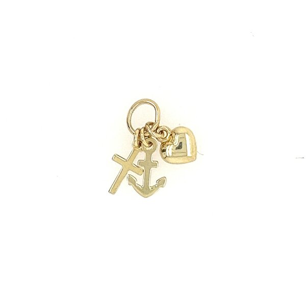 Anh&auml;nger 14 Karat Gelbgold "Glaube, Liebe, Hoffnung"