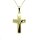 Anh&auml;nger 14 Karat Gelbgold "Kreuz"