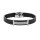 Armschmuck Leder/Edelstahl