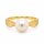 Ring 14 Karat Gelbgold S&uuml;sswasserperle
