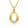 Anh&auml;nger 14 Karat Gelbgold Brillanten 0,03ct