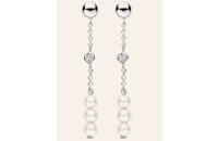 Ohrschmuck 925 Silber rhodinert Zirkonia...