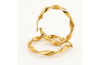 Ohrschmuck 14 Karat Gelbgold 34,5mm