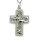 Anh&auml;nger 925 Silber rhodiniert Kreuz