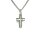 Anh&auml;nger 14 Karat Weissgold Kreuz
