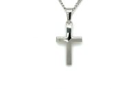 Anh&auml;nger 925 Silber rhodiniert Kreuz