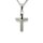 Anh&auml;nger 925 Silber rhodiniert Kreuz