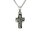Anh&auml;nger 925 Silber rhodiniert Kreuz