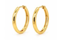 Ohrschmuck 14 Karat Gelbgold Kreolen