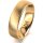 Ring 14 Karat Gelbgold 5.5 mm sandmatt