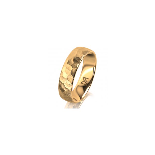 Ring 18 Karat Gelbgold 5.5 mm diamantmatt